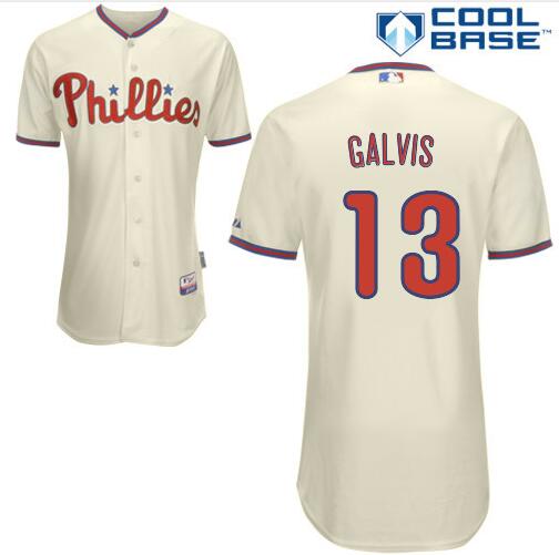 Freddy Galvis Philadelphia Phillies cream jersey