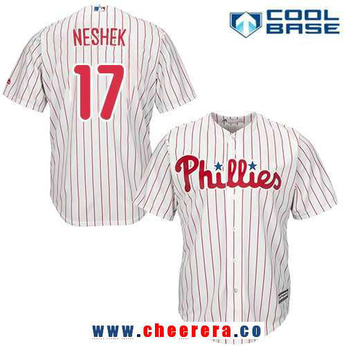 Pat Neshek Philadelphia Phillies white Replica jersey