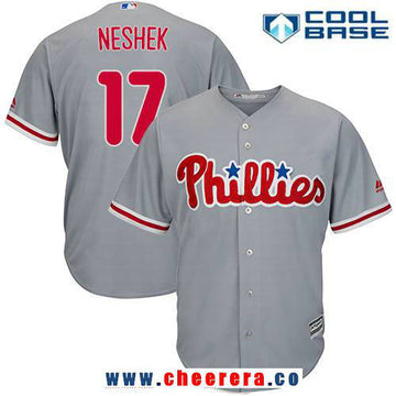 Pat Neshek Philadelphia Phillies white Home jersey
