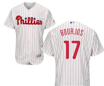 Peter Bourjos Philadelphia Phillies white Home jersey