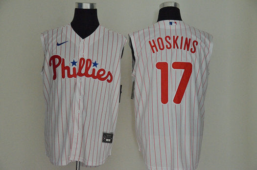 Rhys Hoskins Philadelphia Phillies white jersey