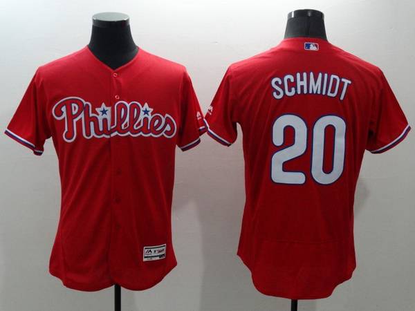 Mike Schmidt Philadelphia Phillies red jersey