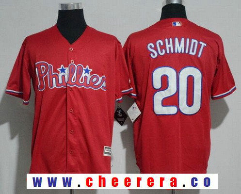 Mike Schmidt Retried Philadelphia Phillies red jersey