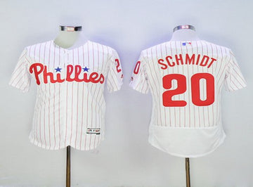 Mike Schmidt Philadelphia Phillies white jersey