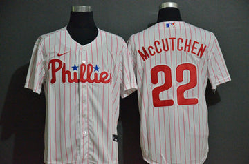 Andrew McCutchen Philadelphia Phillies white jersey