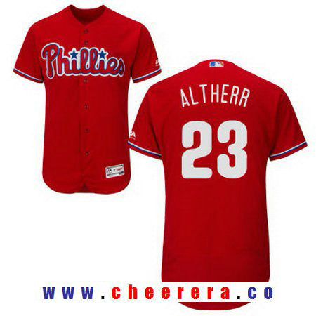 Aaron Altherr Philadelphia Phillies red Alternate jersey