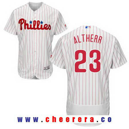 Aaron Altherr Philadelphia Phillies white Home jersey