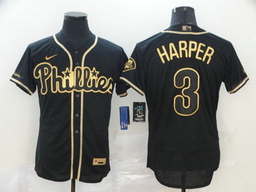 Bryce Harper Philadelphia Phillies black jersey