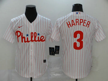 Bryce Harper Philadelphia Phillies white jersey