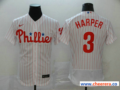 Bryce Harper Philadelphia Phillies white jersey