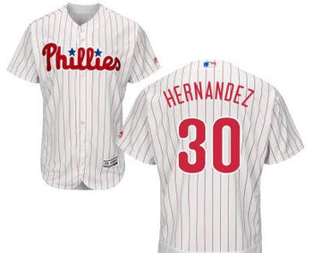 David Hernandez Philadelphia Phillies white Home jersey