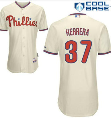 Odubel Herrera Philadelphia Phillies cream jersey