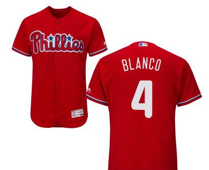 Andres Blanco Philadelphia Phillies red jersey