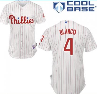 Andres Blanco Philadelphia Phillies white Home jersey