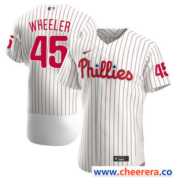 Zack Wheeler Philadelphia Phillies white jersey