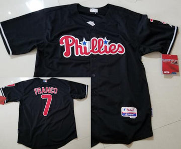Maikel Franco Philadelphia Phillies black jersey