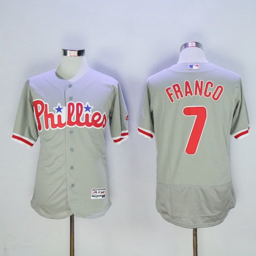 Maikel Franco Philadelphia Phillies gray Road jersey