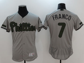 Maikel Franco Philadelphia Phillies gray jersey