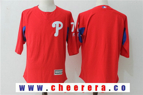 Maikel Franco Philadelphia Phillies red jersey