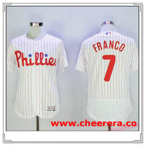 Maikel Franco Philadelphia Phillies white Home jersey
