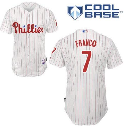 Maikel Franco Philadelphia Phillies white Home jersey