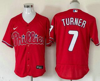 Trea Turner Philadelphia Phillies red jersey