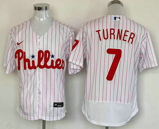 Trea Turner Philadelphia Phillies white jersey
