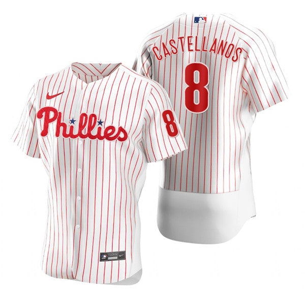 Nick Castellanos Philadelphia Phillies white jersey