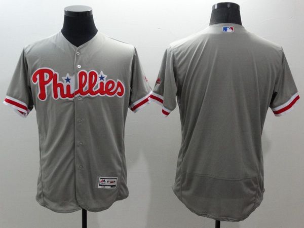 Custom Philadelphia Phillies gray jersey