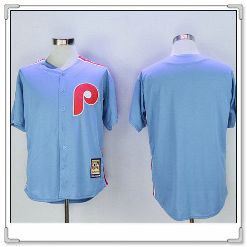 Custom Philadelphia Phillies blue Cooperstown jersey