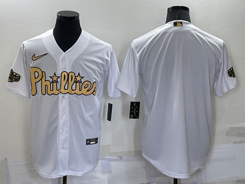 Custom Philadelphia Phillies white jersey