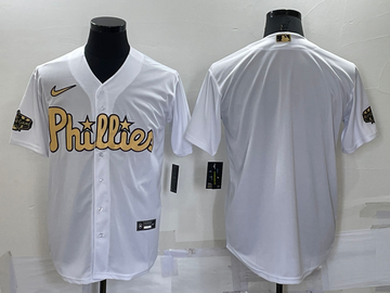 Custom Philadelphia Phillies white jersey