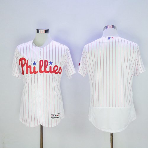 Custom Philadelphia Phillies white Home jersey