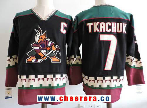 Keith Tkachuk Utah Mammoth black Throwback jersey
