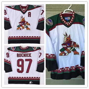 Jeremy Roenick Utah Mammoth white Throwback jersey