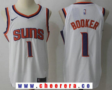 Devin Booker New Phoenix Suns white jersey