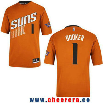 Devin Booker Phoenix Suns orange jersey