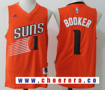 Devin Booker Phoenix Suns orange jersey