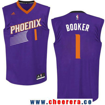 Devin Booker Phoenix Suns purple jersey