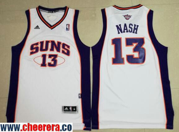 Steve Nash Phoenix Suns white jersey
