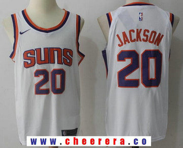 Josh Jackson New Phoenix Suns white jersey