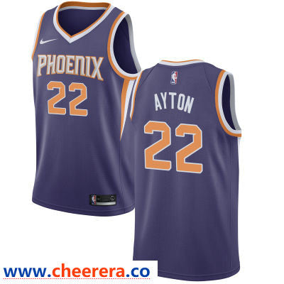 Deandre Ayton Phoenix Suns purple jersey
