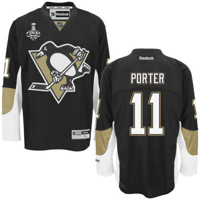 Kevin Porter Pittsburgh Penguins black jersey