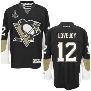 Ben Lovejoy Pittsburgh Penguins black jersey