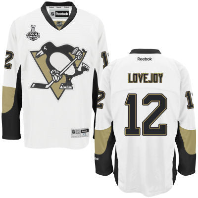 Ben Lovejoy Pittsburgh Penguins white Road jersey