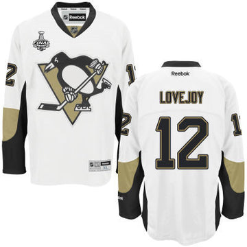 Ben Lovejoy Pittsburgh Penguins white Road jersey
