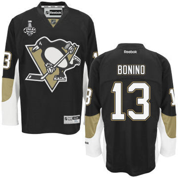 Nick Bonino Pittsburgh Penguins black jersey