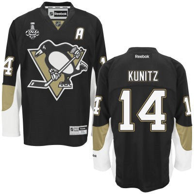 Chris Kunitz Pittsburgh Penguins black jersey