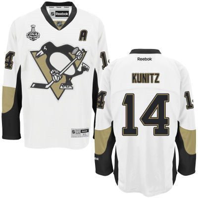 Chris Kunitz Pittsburgh Penguins white Road jersey