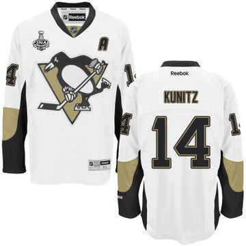 Chris Kunitz Pittsburgh Penguins white Road jersey